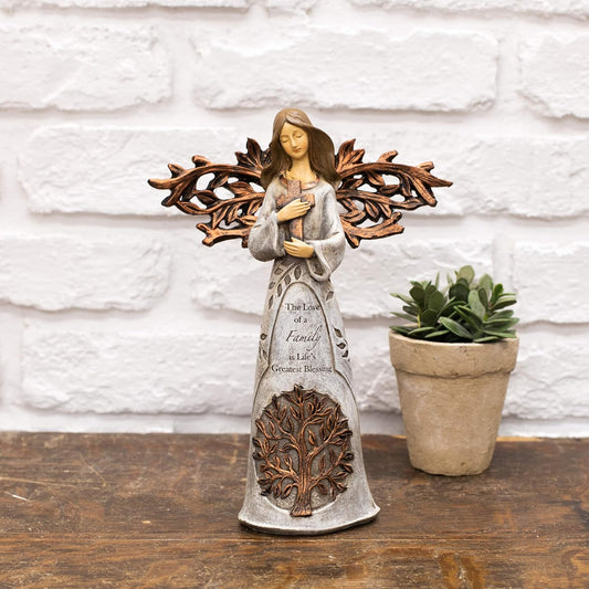 "Family is Life" Angel Figure  by Roman