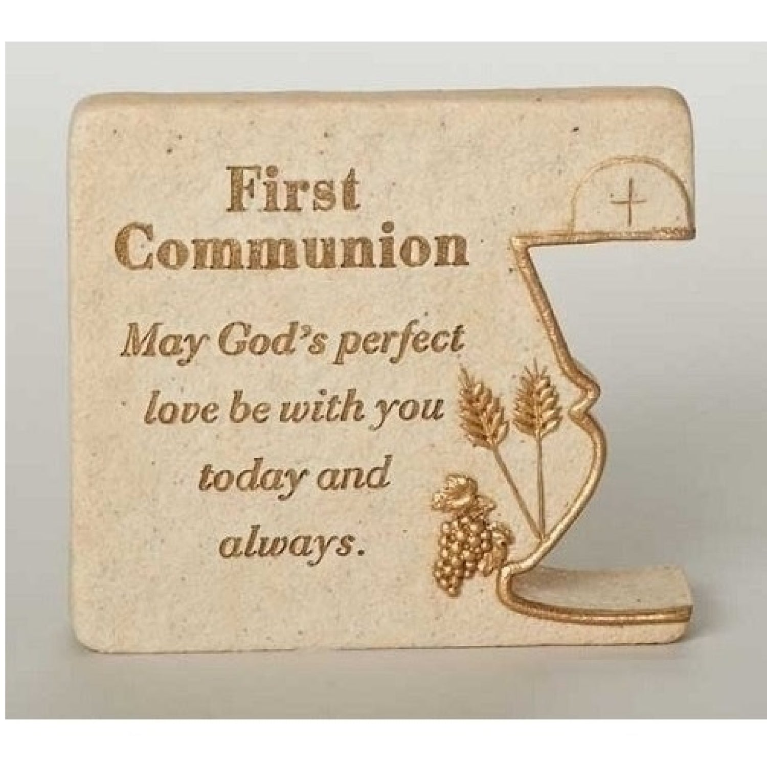 First Communion Desk Plaque