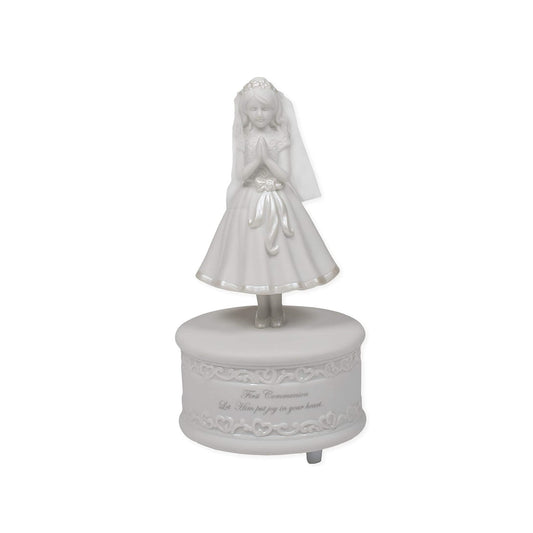 First Communion Girl Musical Figure by Roman