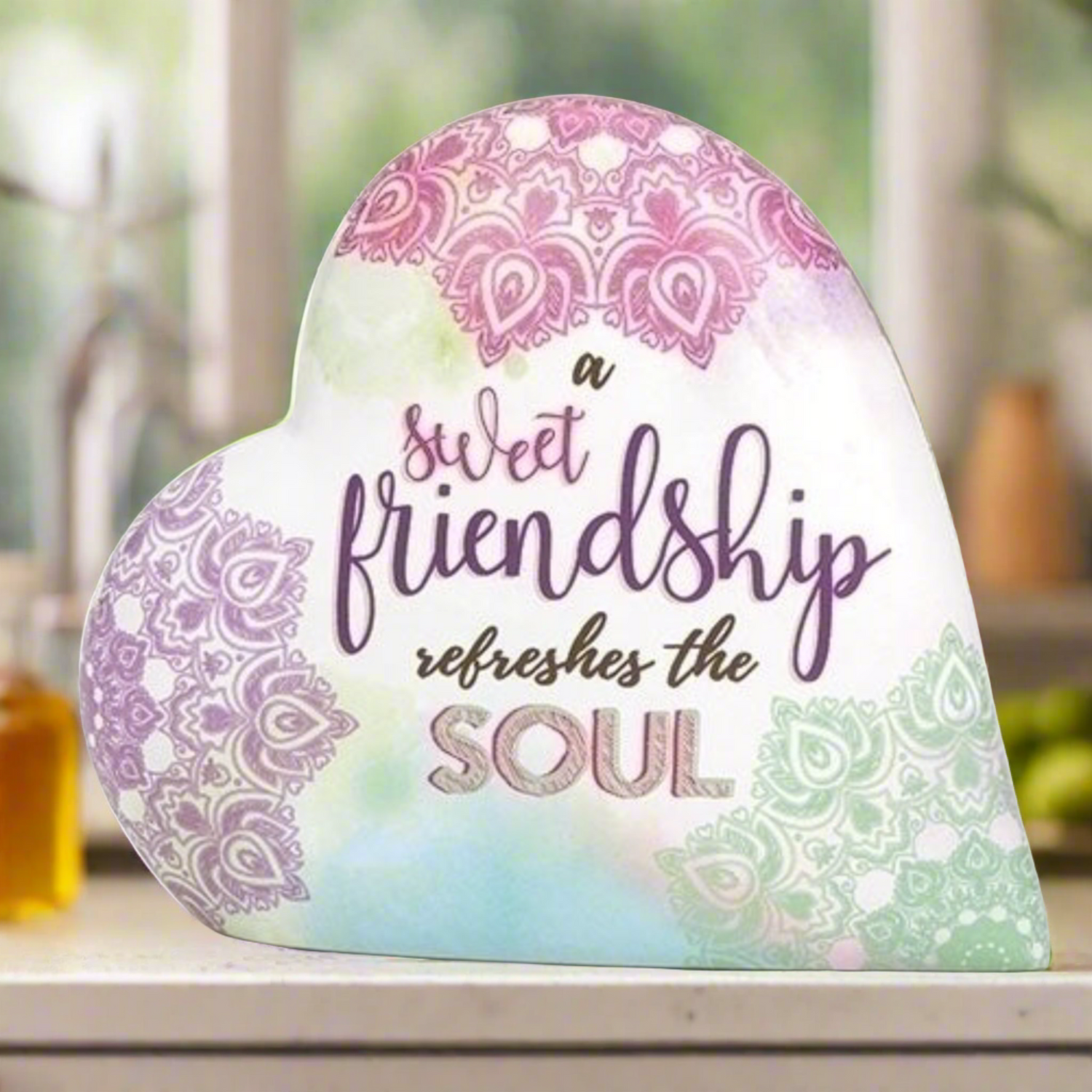 Friendship 3.5" Heart Love Notes Musical by Roman