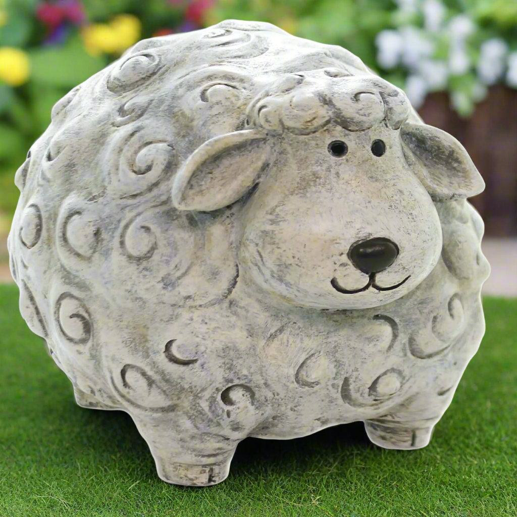 Garden Figurine Pudgy Pal Sheep by Roman