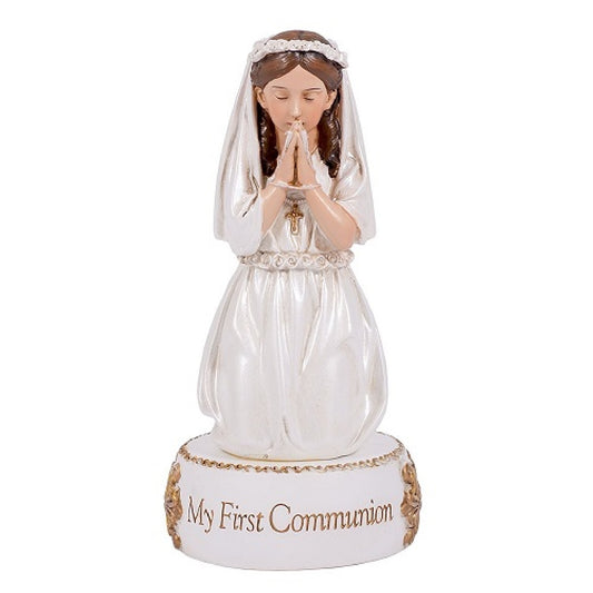 Girl's First Communion Statue 6"