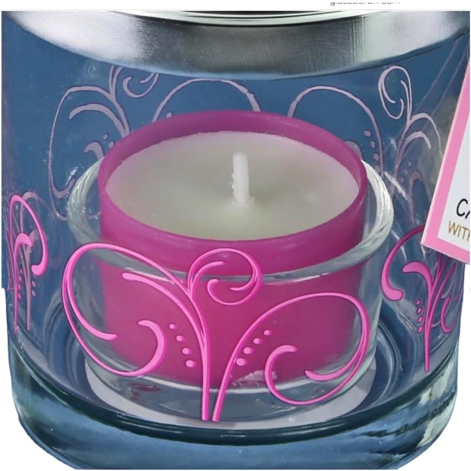 Glass Baron  Angel, I'm Blessed Candle Holder