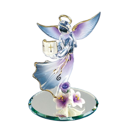 Glass Baron Angel With Bible (Heavenly Angel)