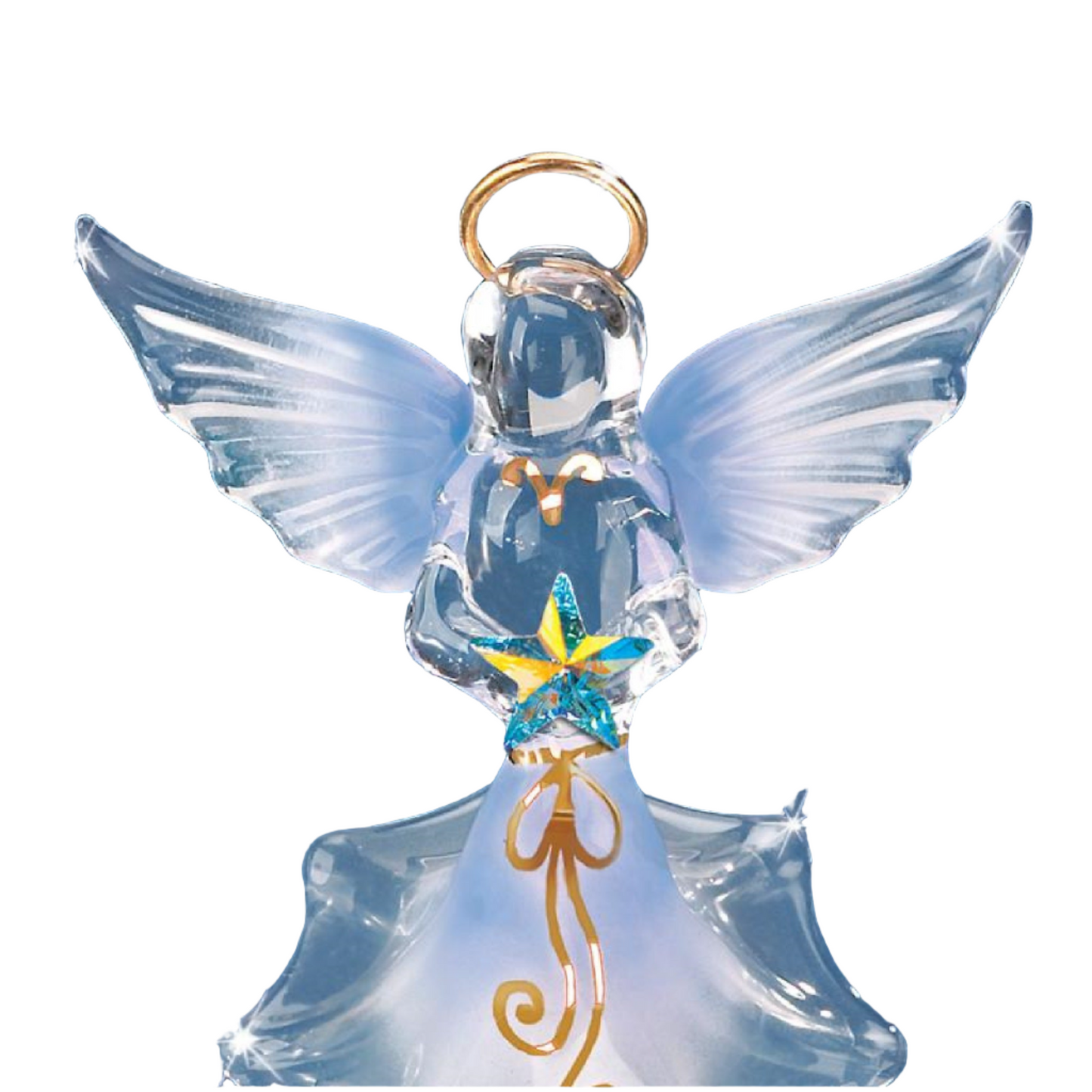 Glass Baron Angel with Star