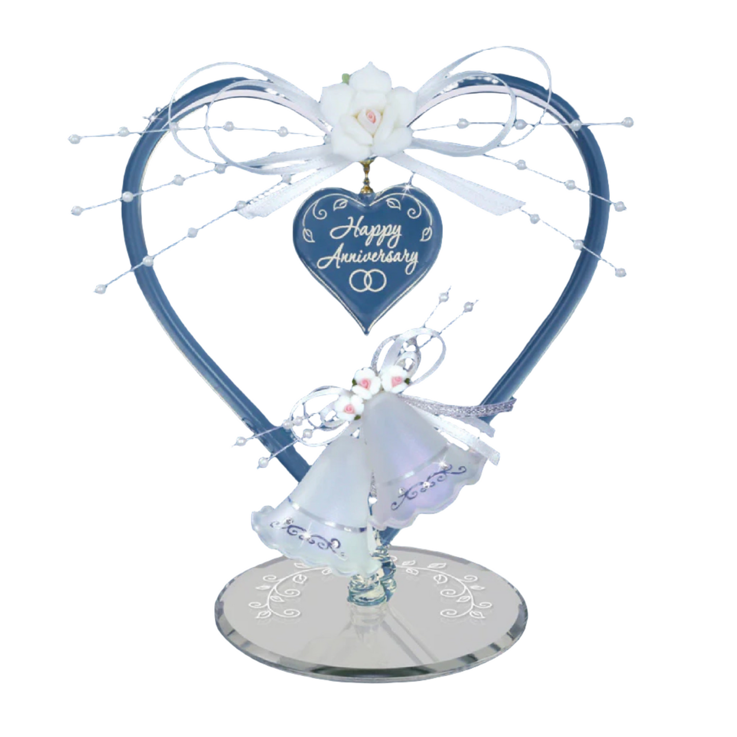 Glass Baron Anniversary Heart