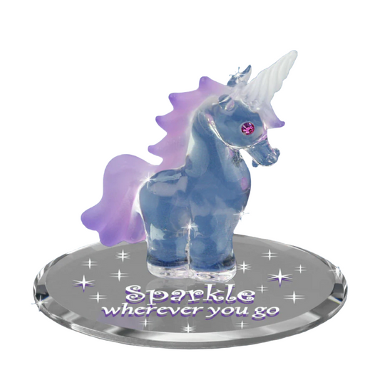 Glass Baron Baby Unicorn Sparkle