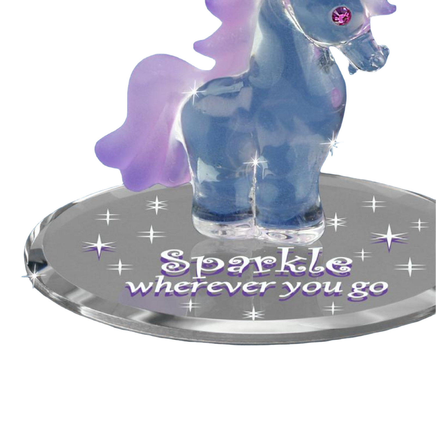 Glass Baron Baby Unicorn Sparkle