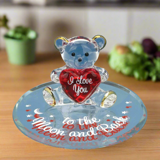 Glass Baron Bear "Moon and Back" Bear