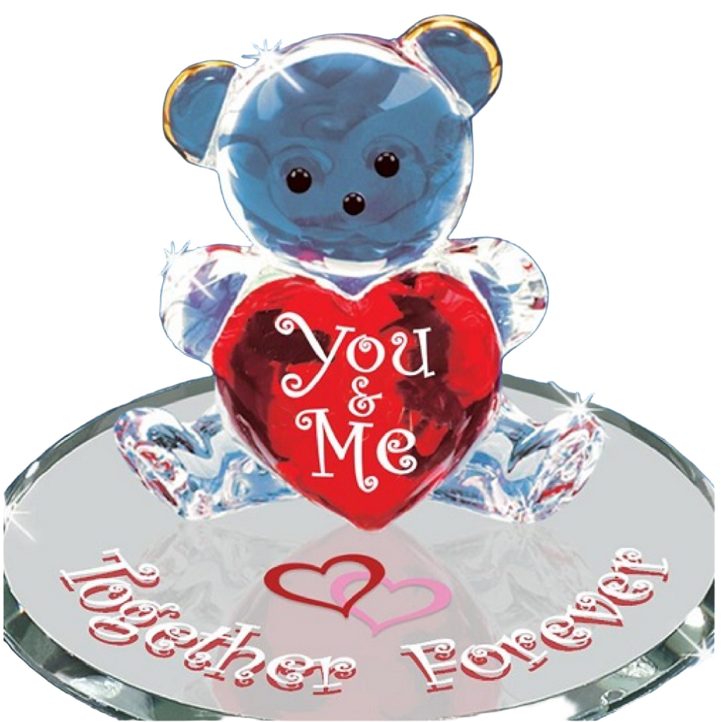 Glass Baron Bear "You and Me"