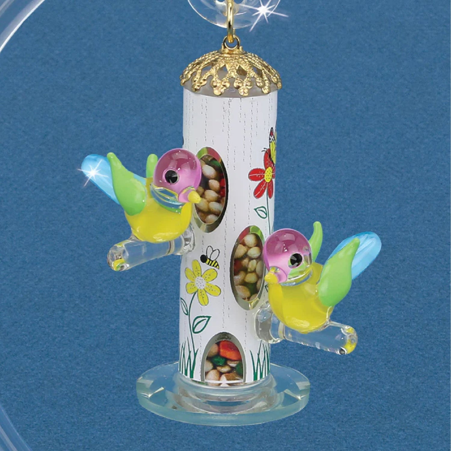 Glass Baron Bird Feeder