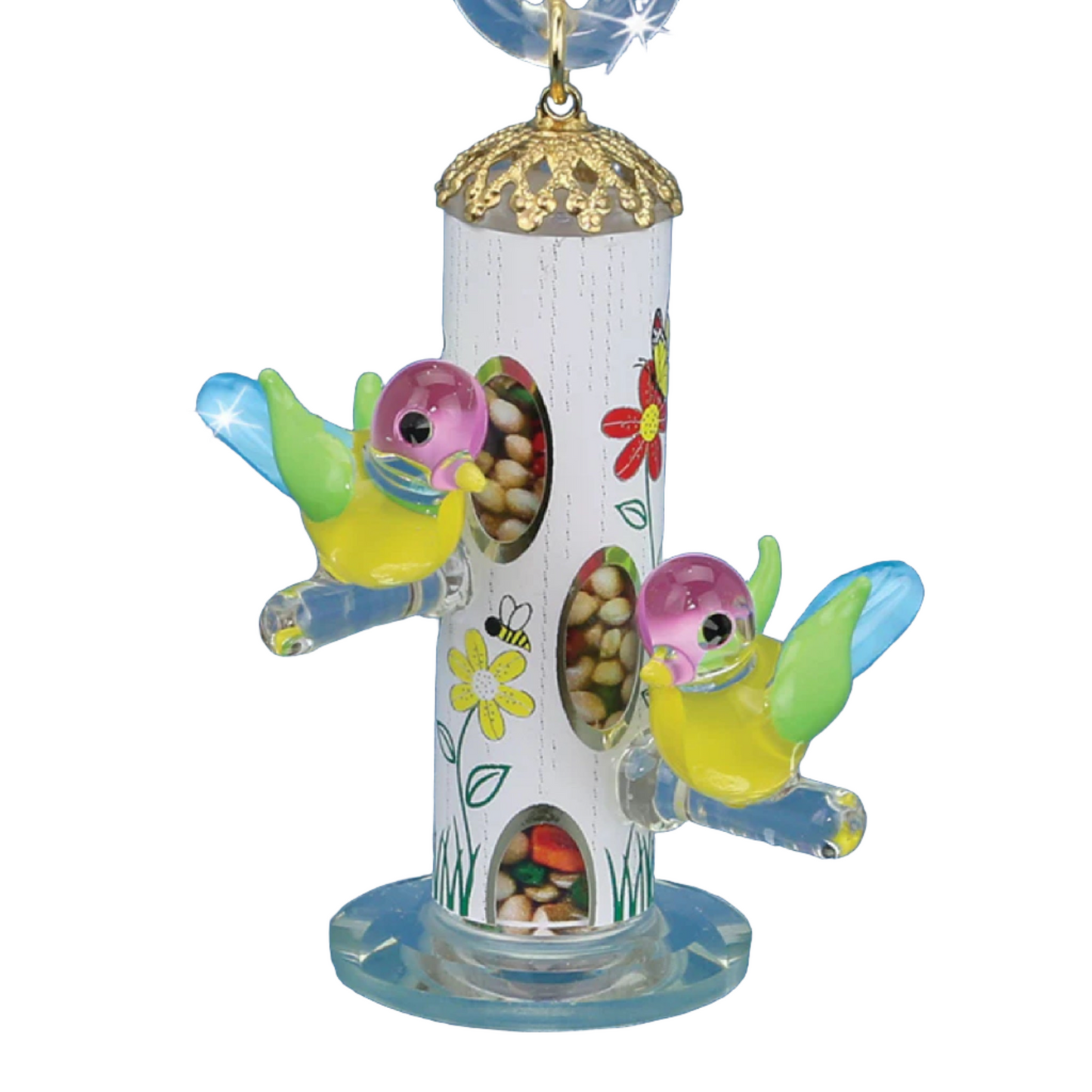 Glass Baron Bird Feeder