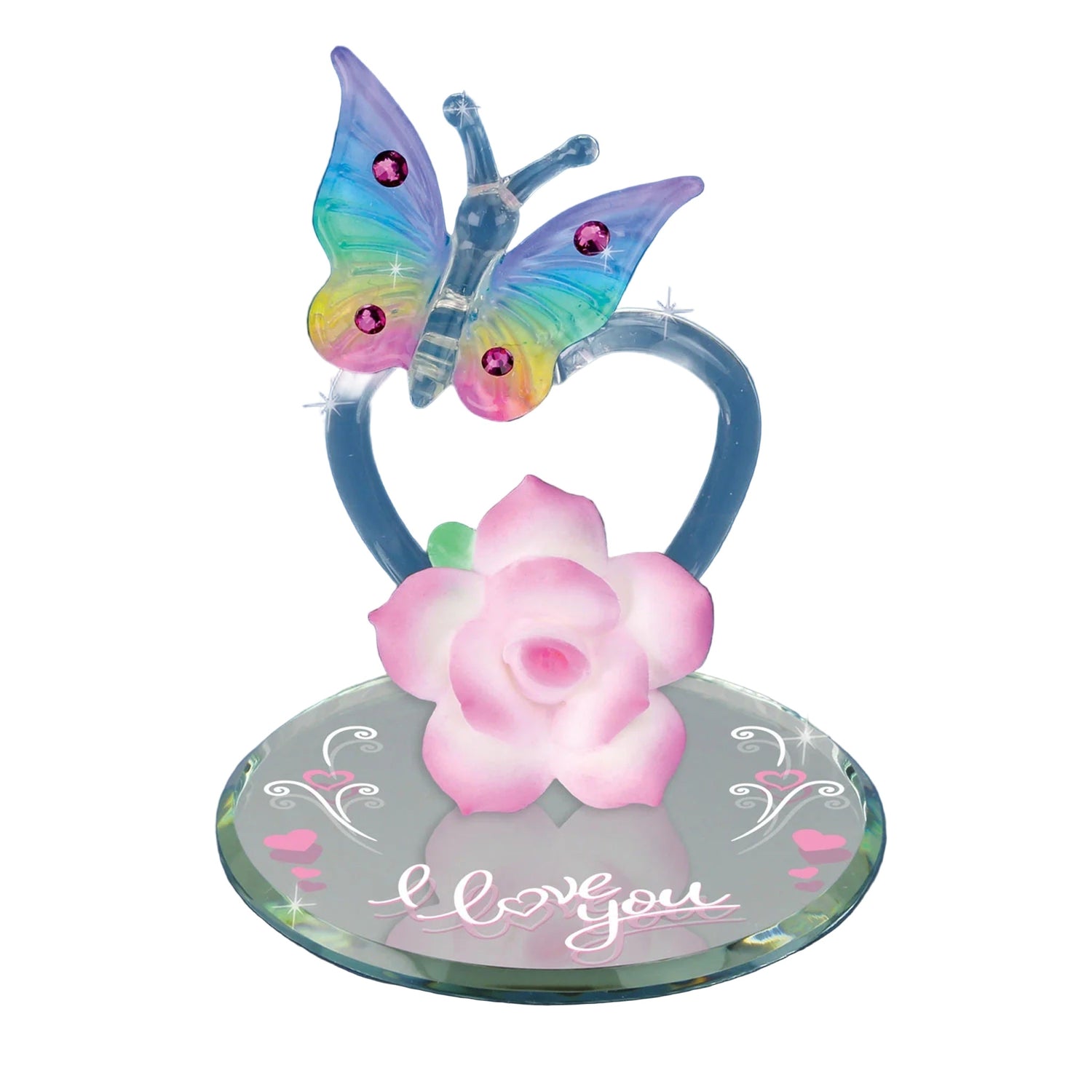 Glass Baron Butterfly, I Love You