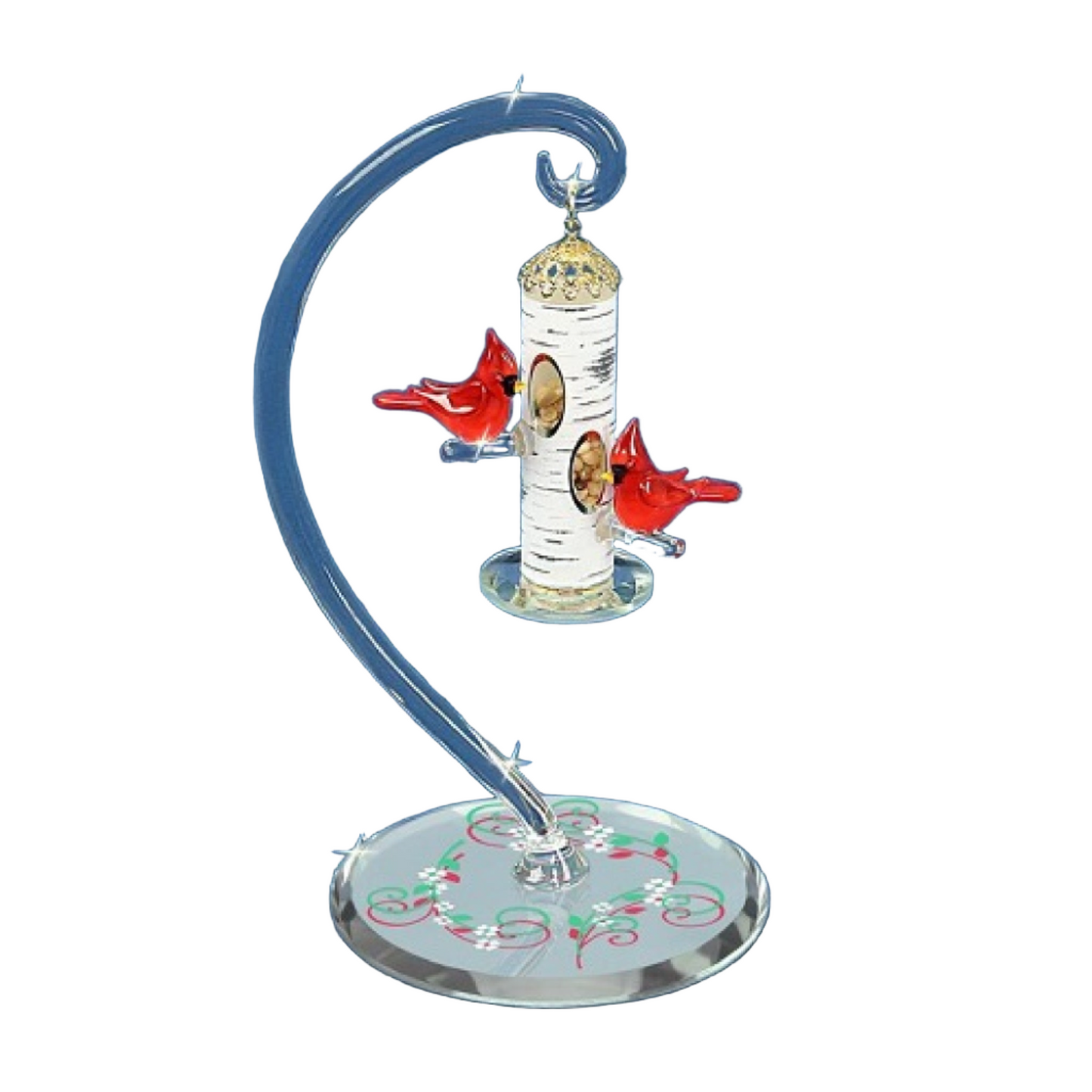 Glass Baron Cardinal Feeder