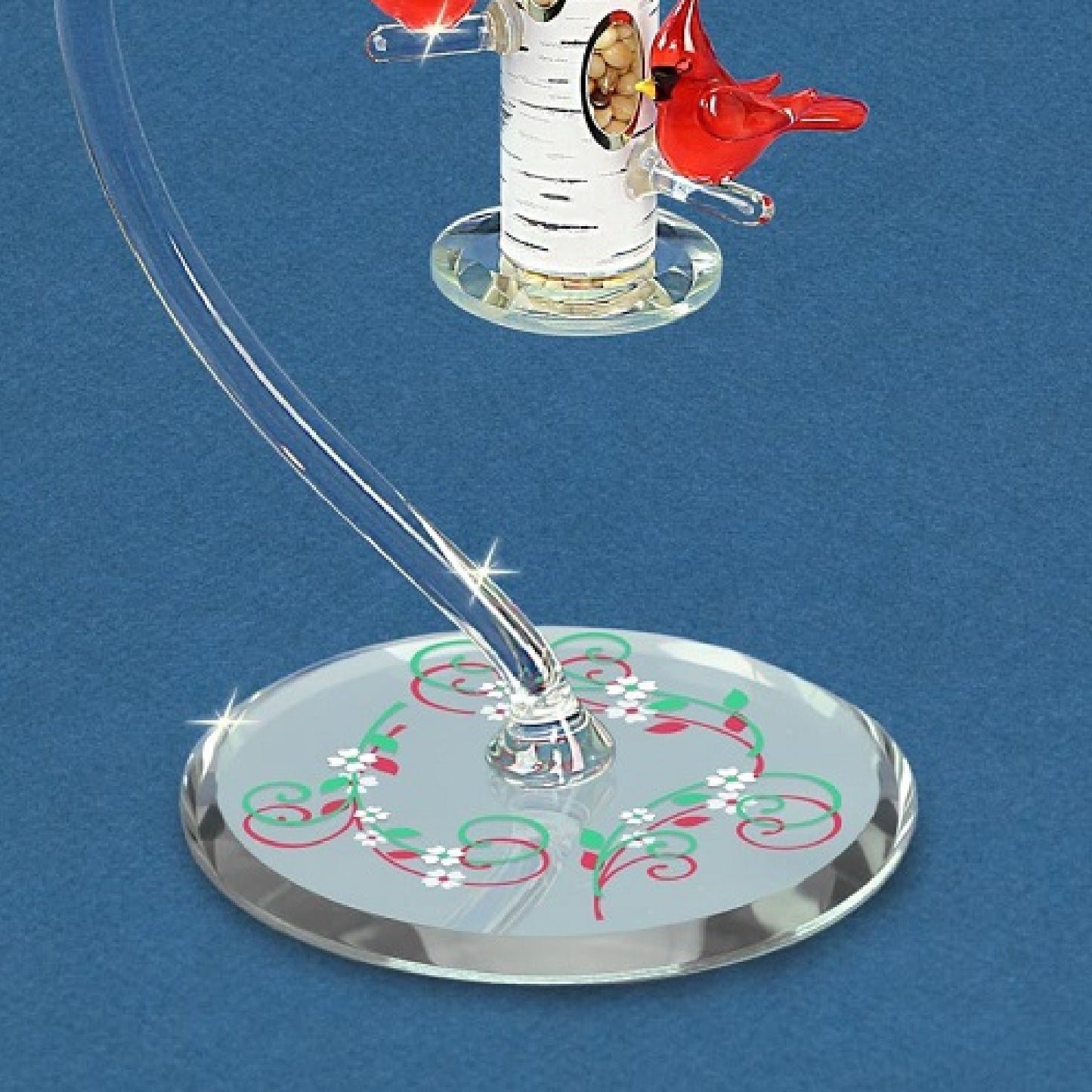 Glass Baron Cardinal Feeder