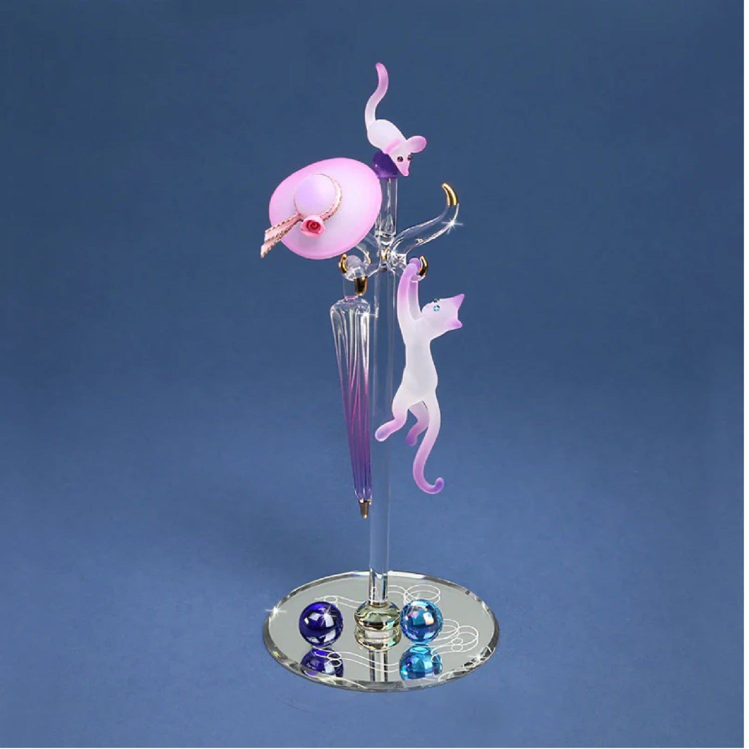 Glass Baron Cat and Coat Rack