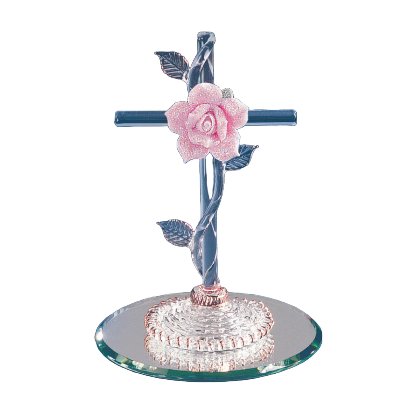 Glass Baron Cross With Vine