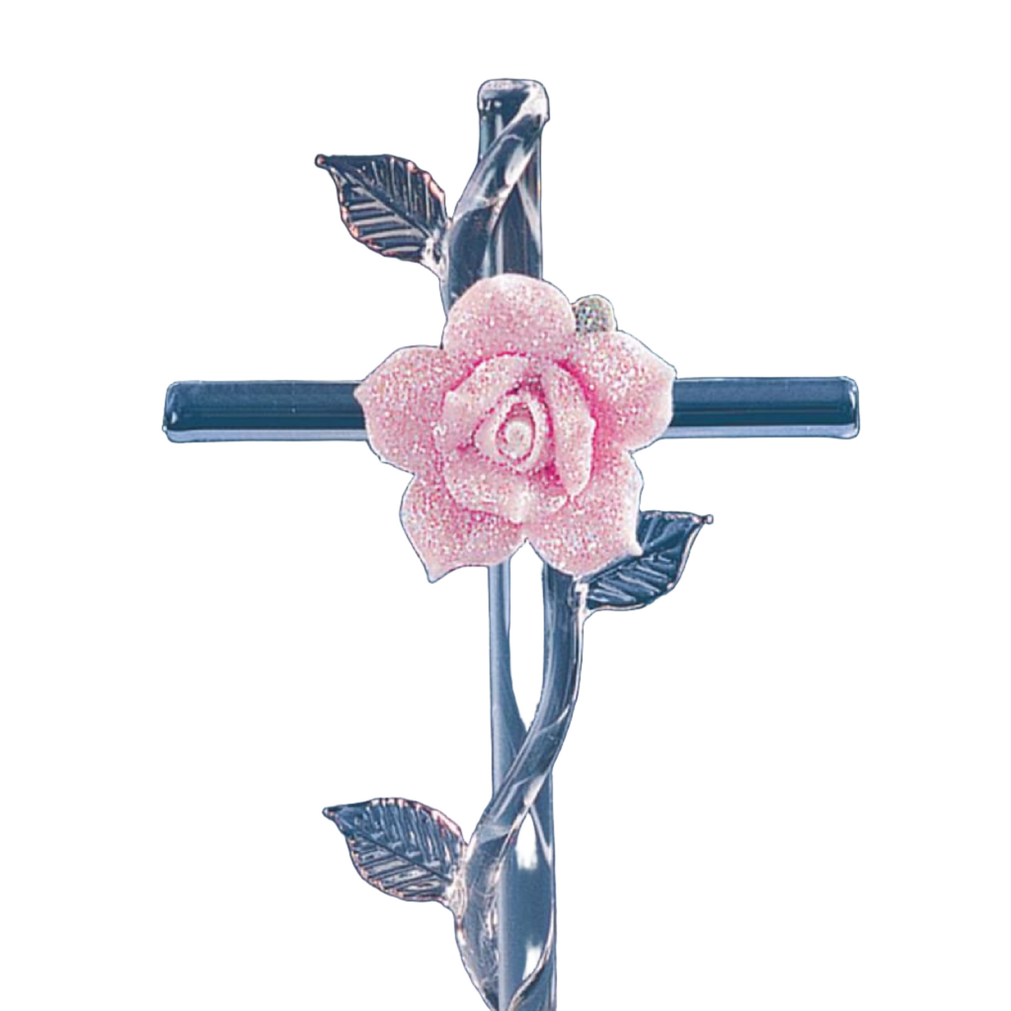 Glass Baron Cross With Vine