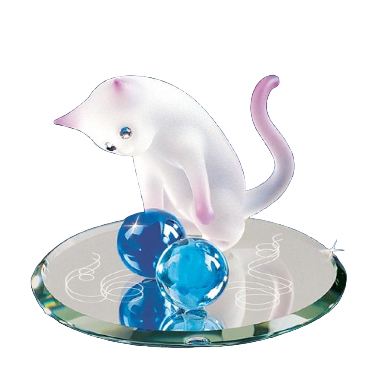 Glass Baron Curious Cat