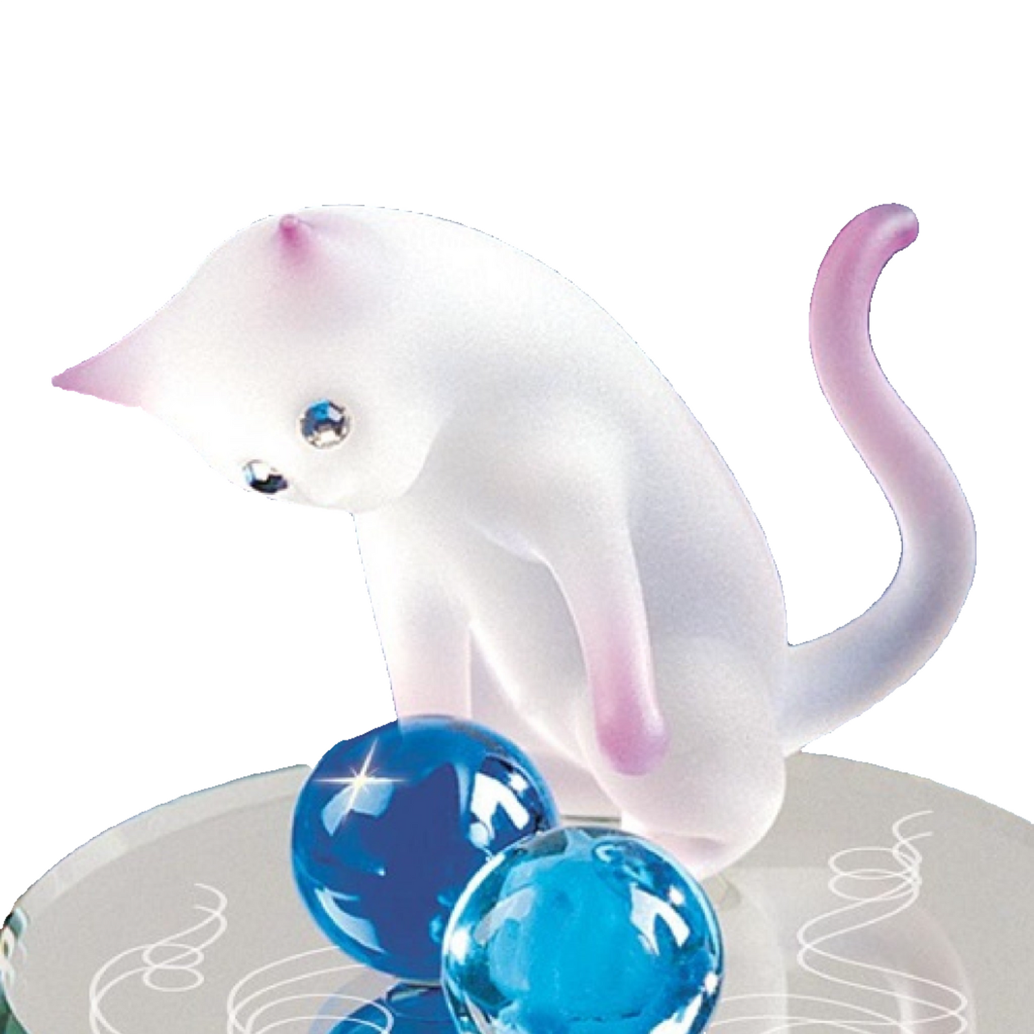 Glass Baron Curious Cat