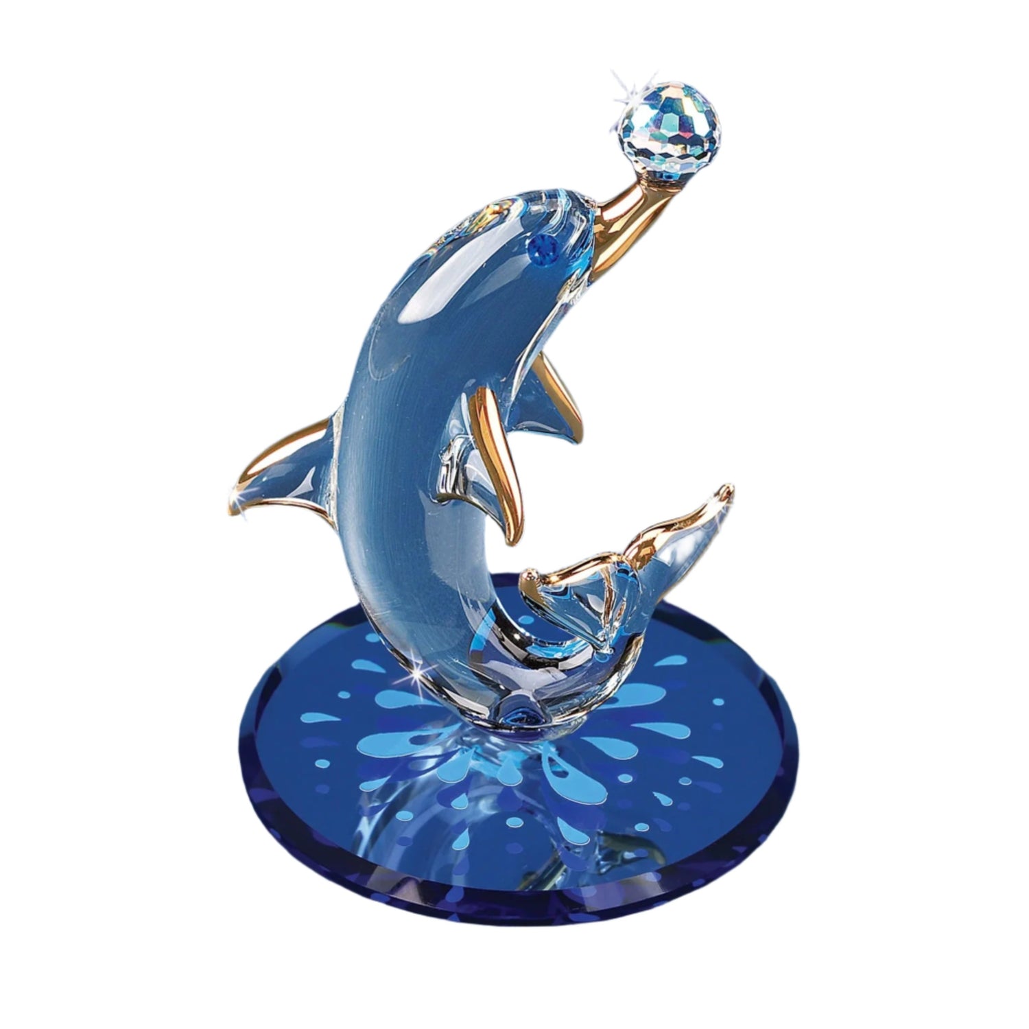 Glass_Baron_Dolphin_With_Crystal_Balls