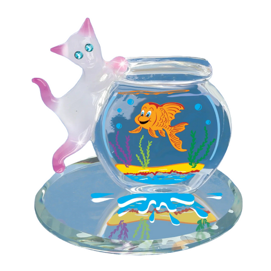 Glass Baron Fishbowl Kitty