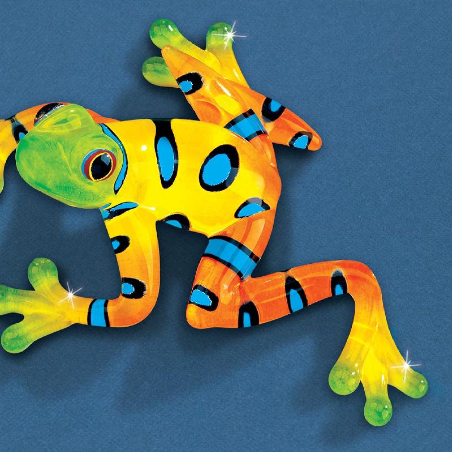 Glass Baron Frog "Rain Forest" Small