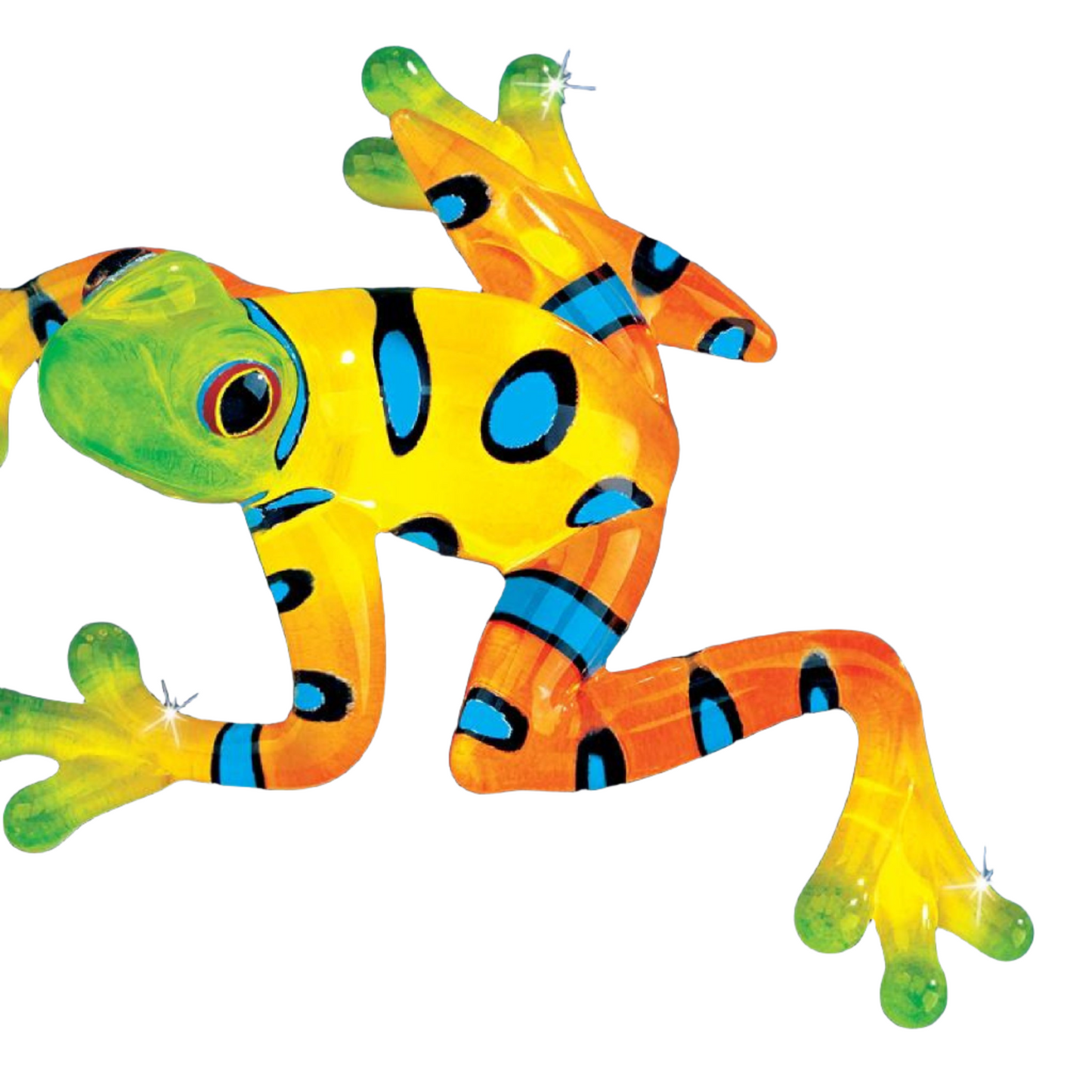 Glass Baron Frog "Rain Forest" Small