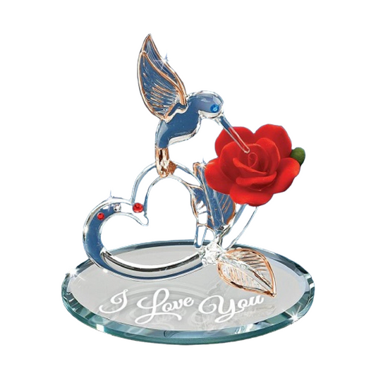 Glass Baron Hummingbird Of Love