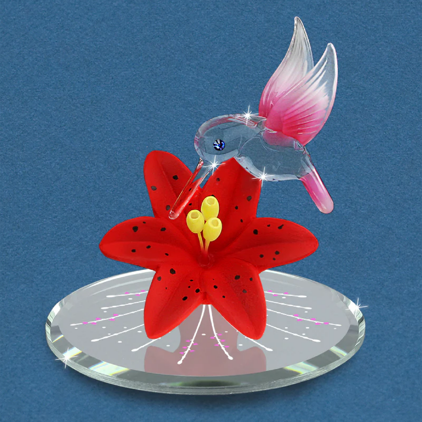 Glass Baron Hummingbird, Red