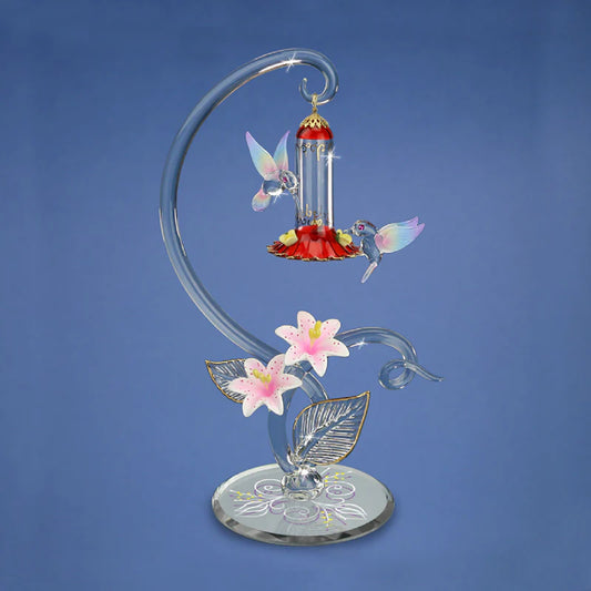 Glass Baron Large Hummingbird Feeder