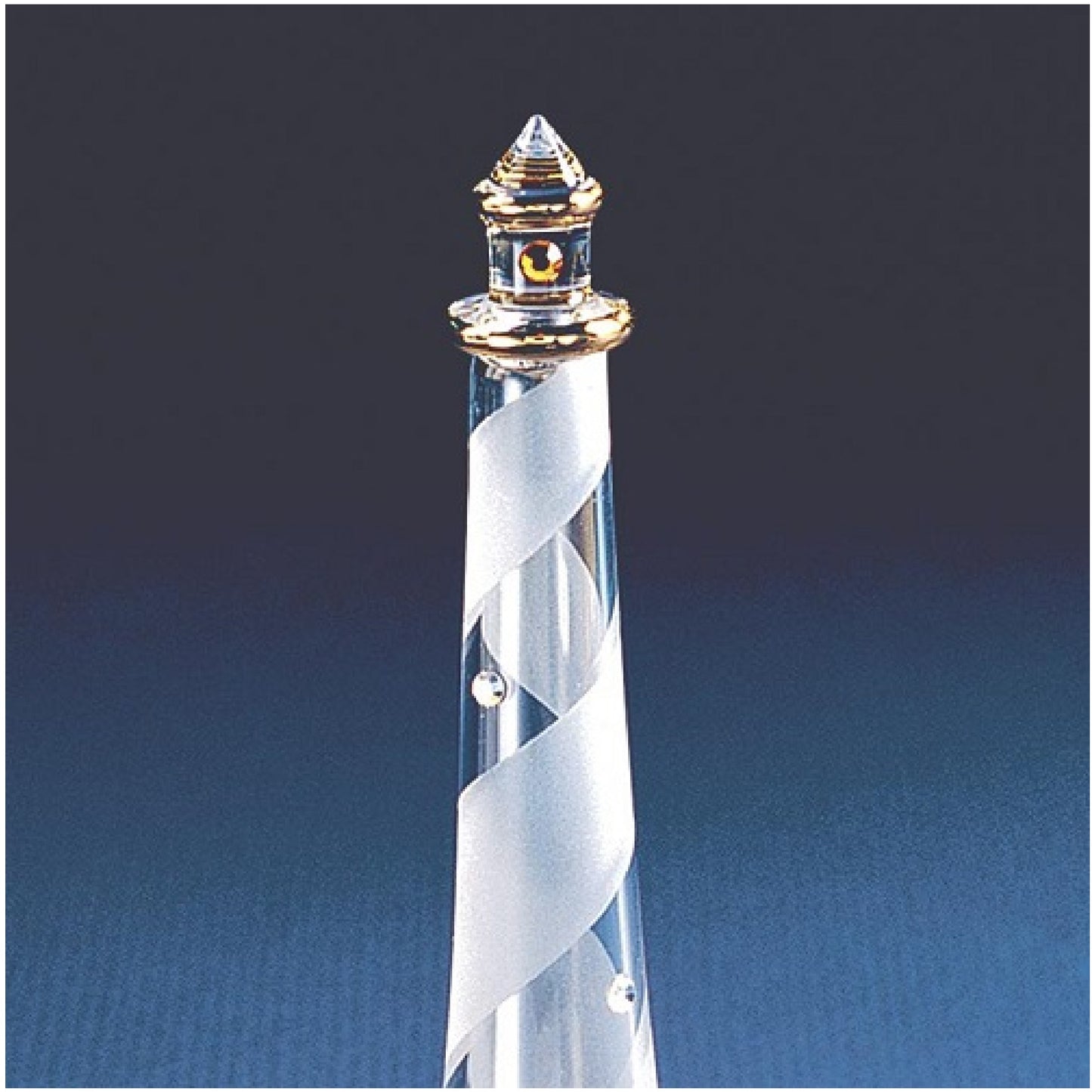 Glass Baron Lighthouse Clear Glass