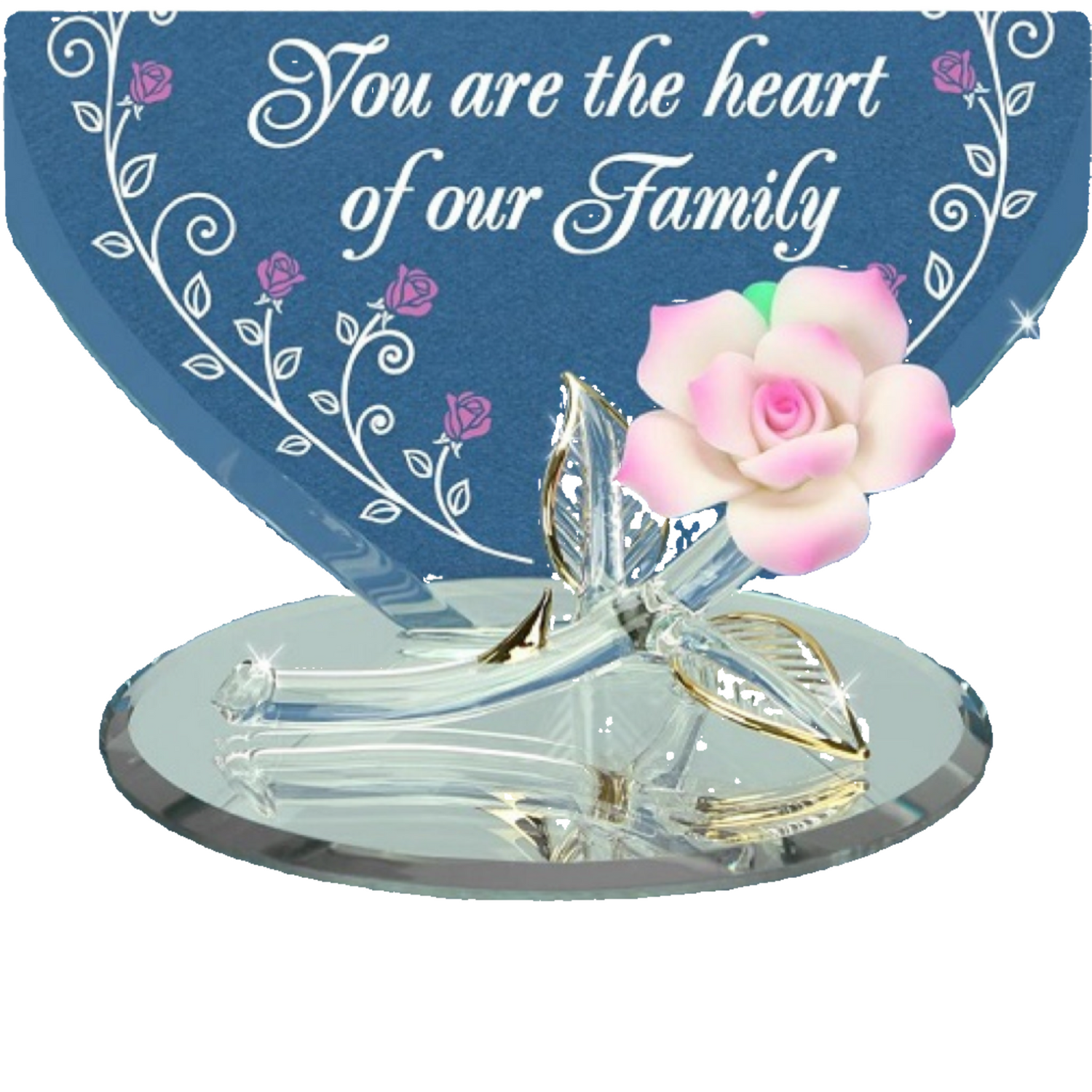 Glass Baron Mom "Heart of our Family"