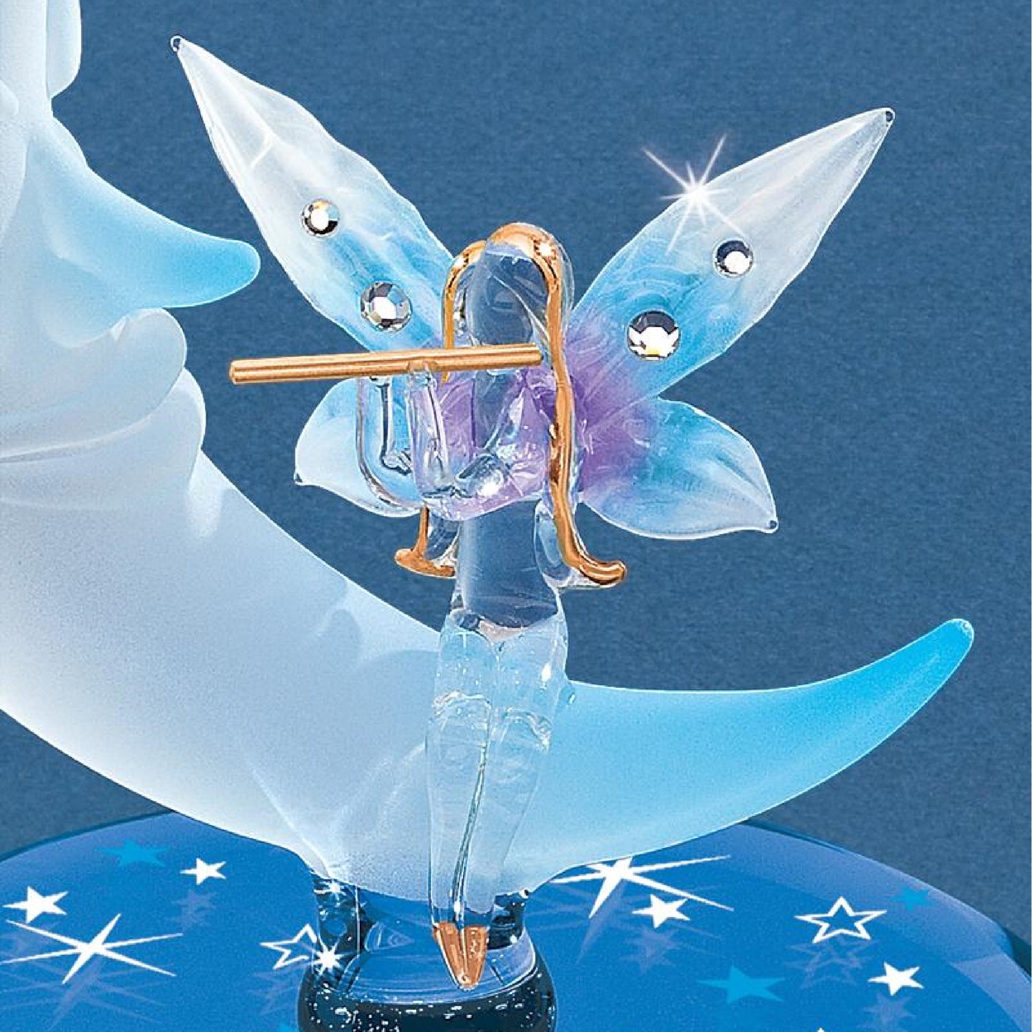 Glass Baron Moon Fairy Figurine