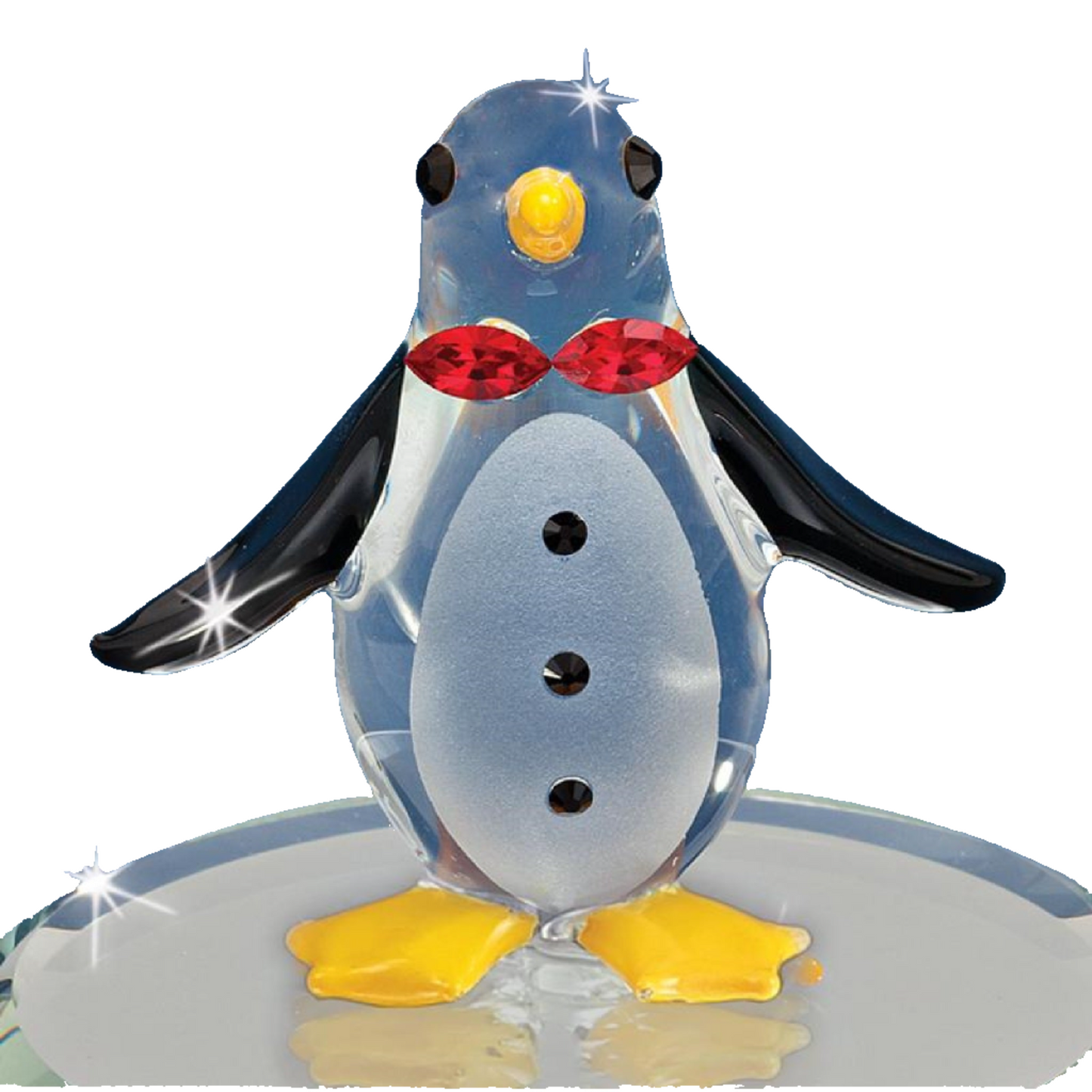 Glass Baron Mr Penguin Figurine