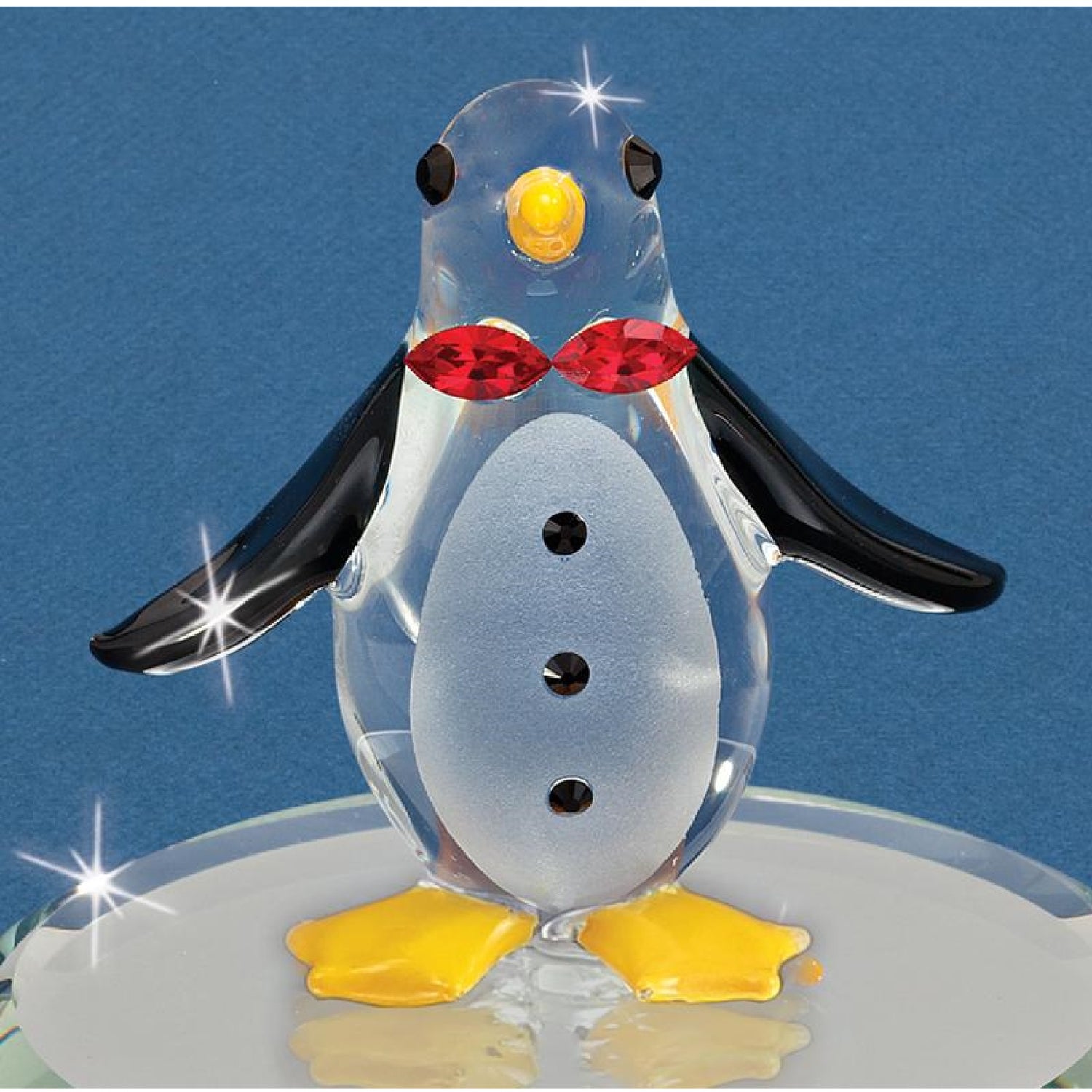 Glass Baron Mr Penguin Figurine