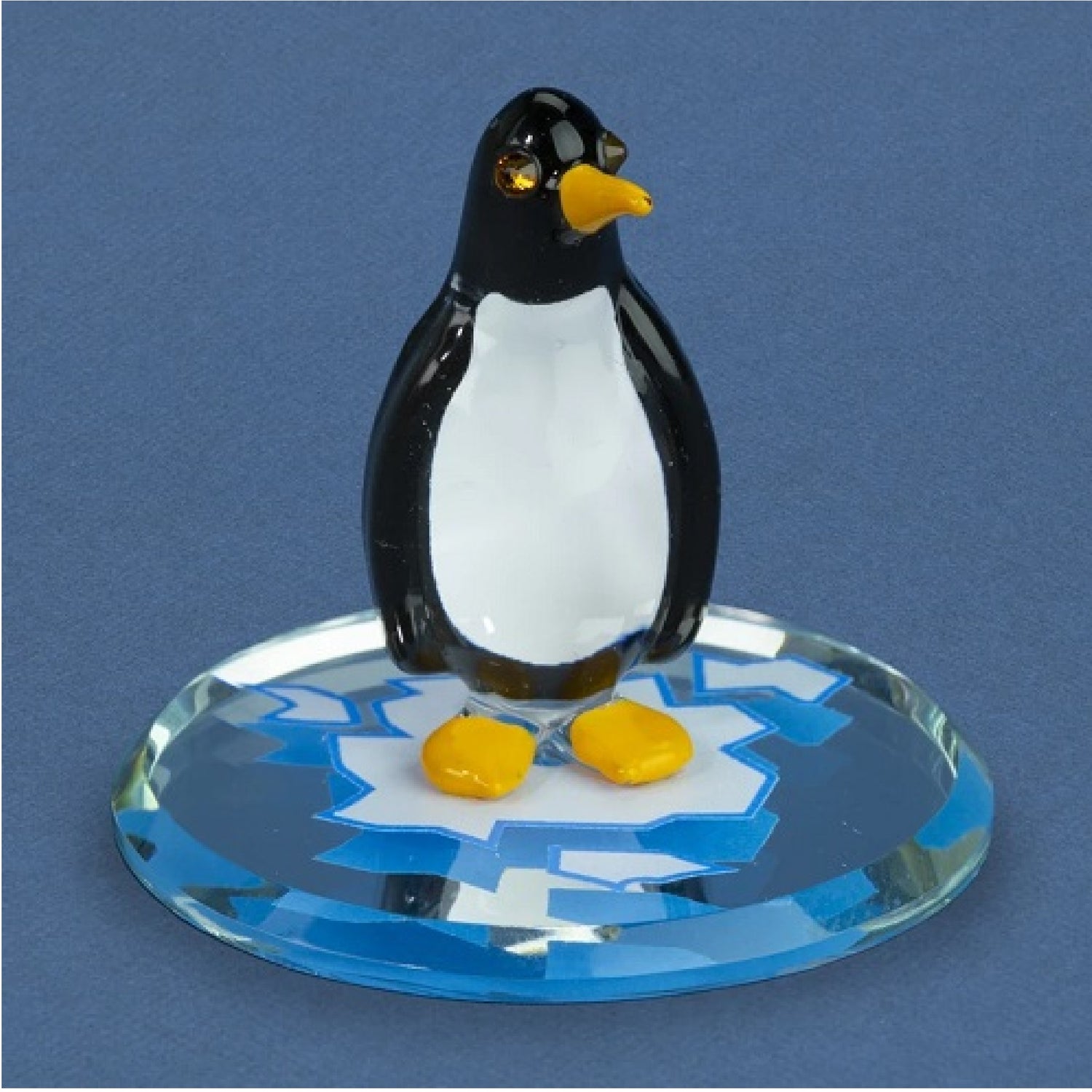 Glass Baron Penguin Figurine