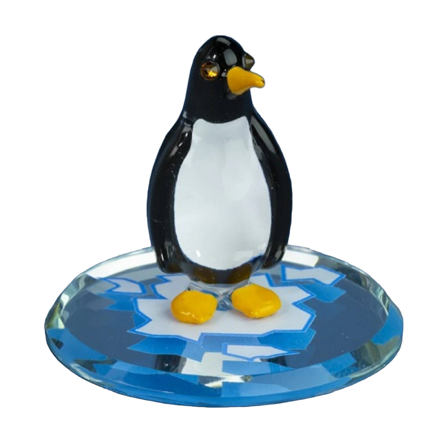 Glass Baron Penguin Figurine