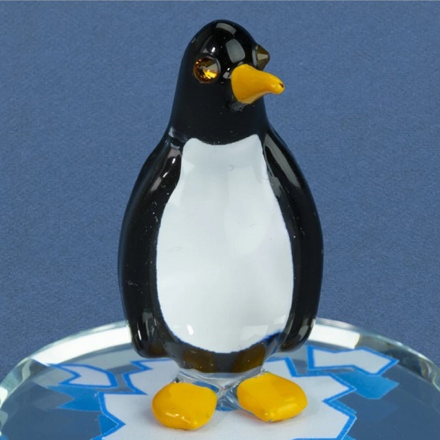 Glass Baron Penguin Figurine