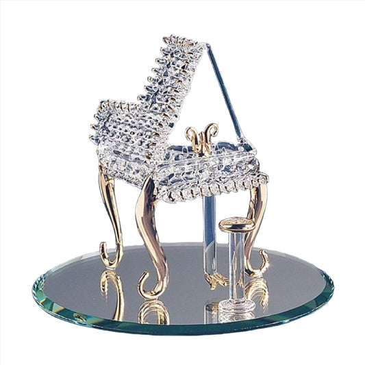 Glass Baron Piano Figurine
