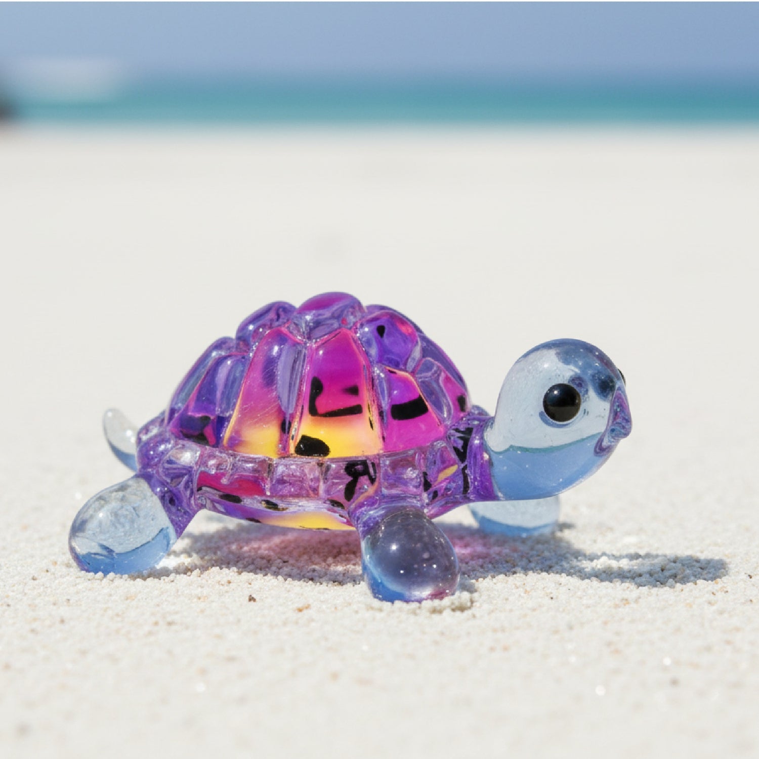 Glass Baron Pink Turtle