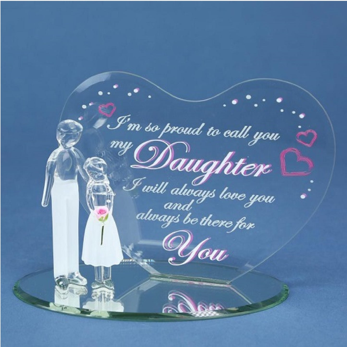 Glass Baron "Proud of my Daughter" Figurine