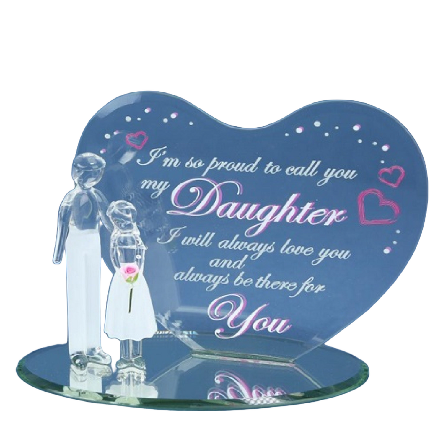 Glass Baron "Proud of my Daughter" Figurine