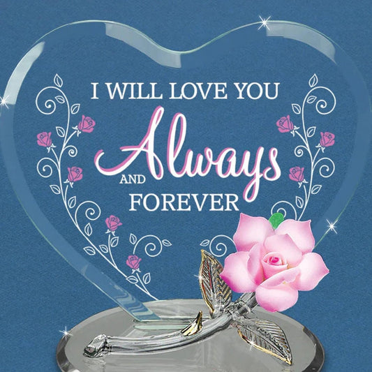 Glass Baron Rose "Always & Forever"