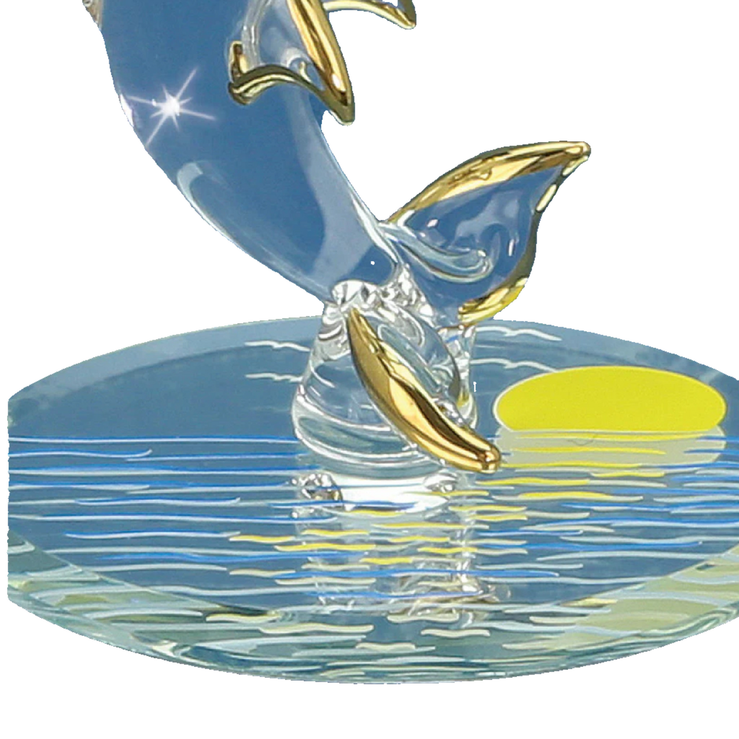 Glass Baron Sunset Dolphin