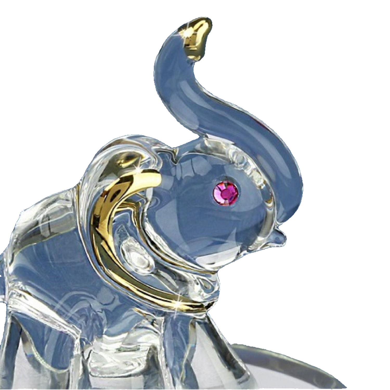 Glass Baron Tiny Elephant Figurine