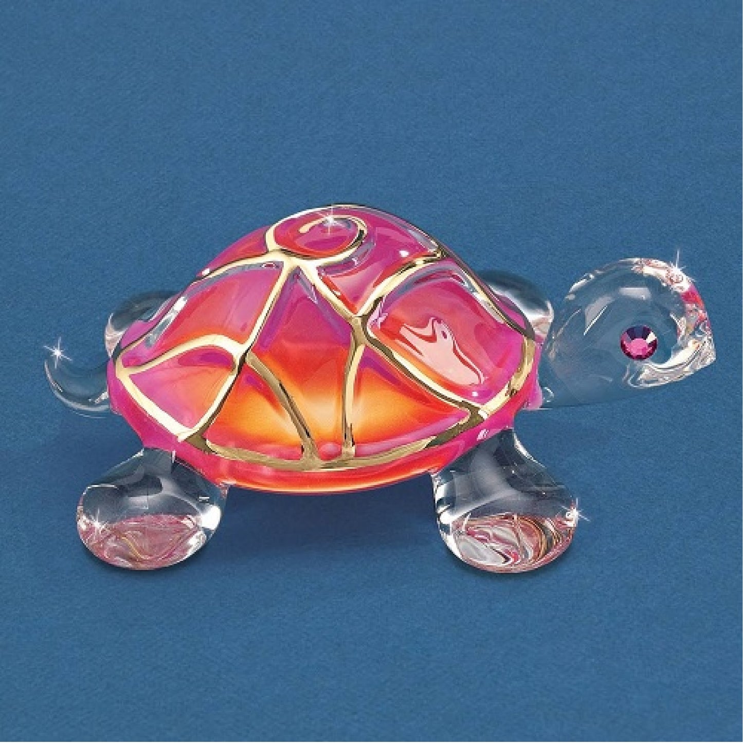 Glass Baron Turtle Sunrise