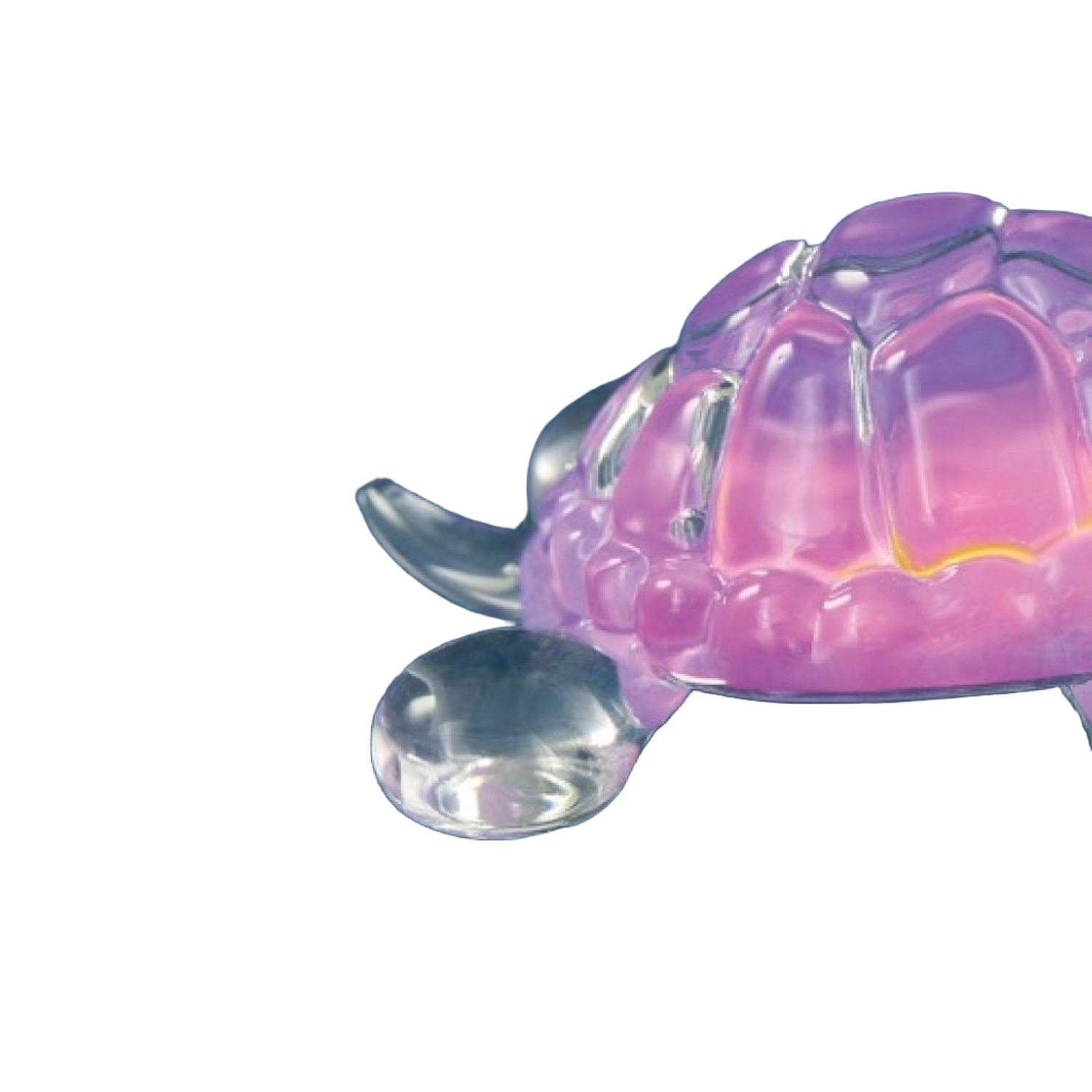 Glass Baron Turtle Figurine - Pink