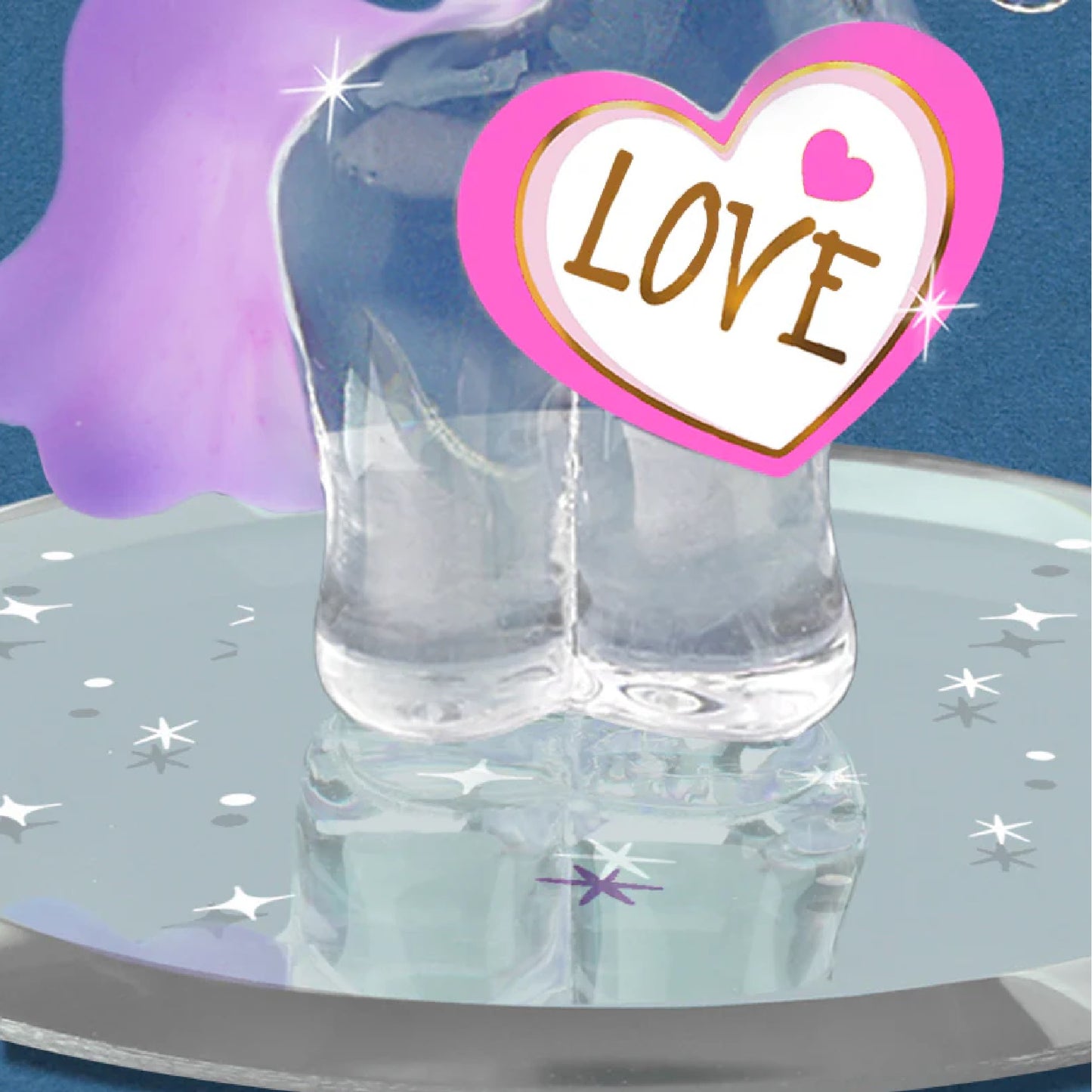 Glass Baron Unicorn "Love"