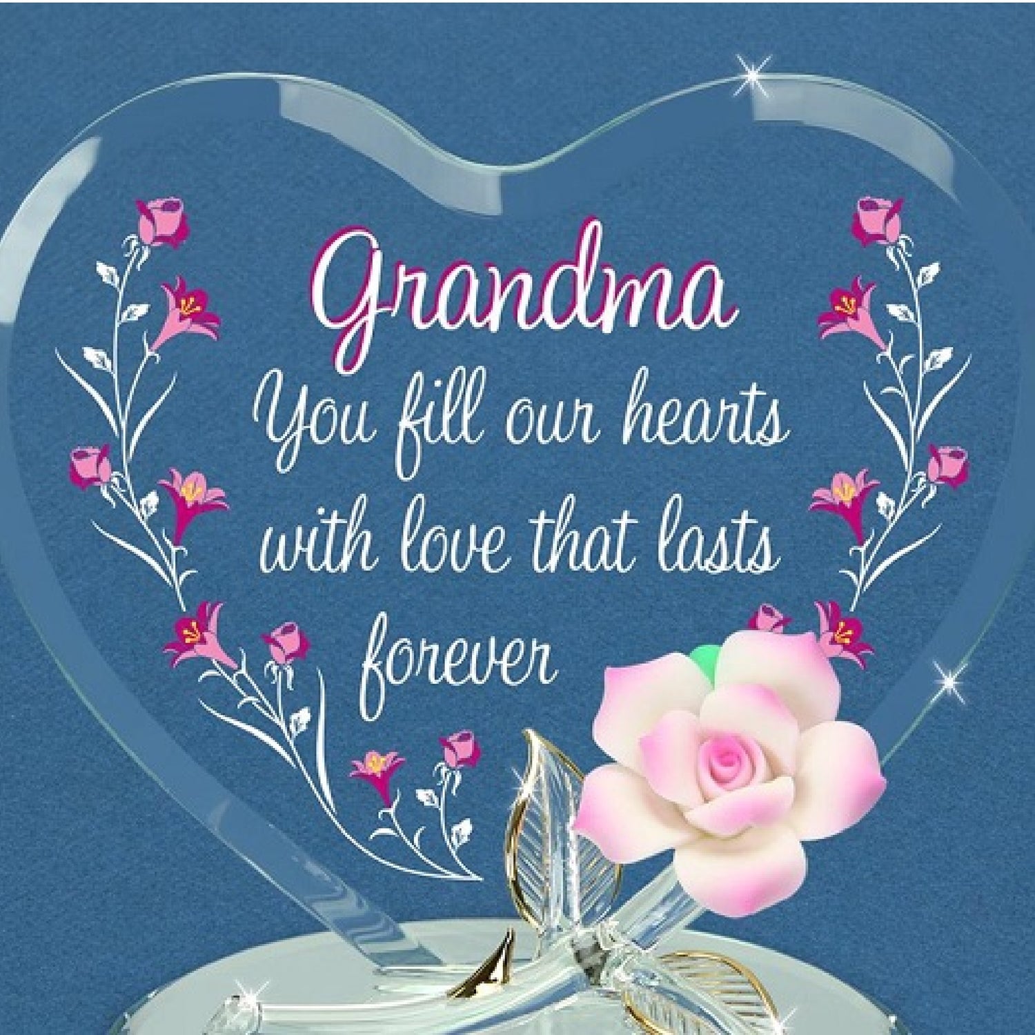 Grandma, You Fill Our Hearts by Glass Baron